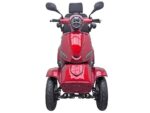 On Four Scootsters Scootmobiel Bordeaux Rood 2