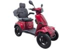 On Four Scootsters Scootmobiel Bordeaux Rood 3