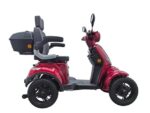 On Four Scootsters Scootmobiel Bordeaux Rood 4