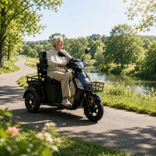 scootmobiel oplader precies