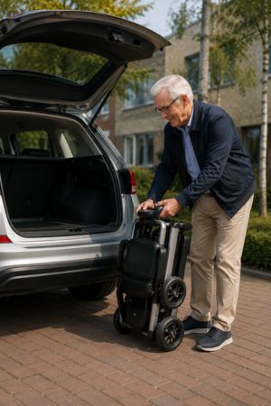 Opvouwbare scootmobielen leasen