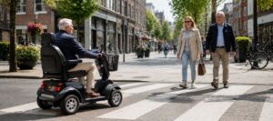 scootmobiel waar rijden