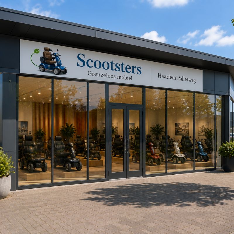 scootsters showroom haarlem palletweg