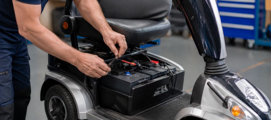 tips om je scootmobiel in topconditie