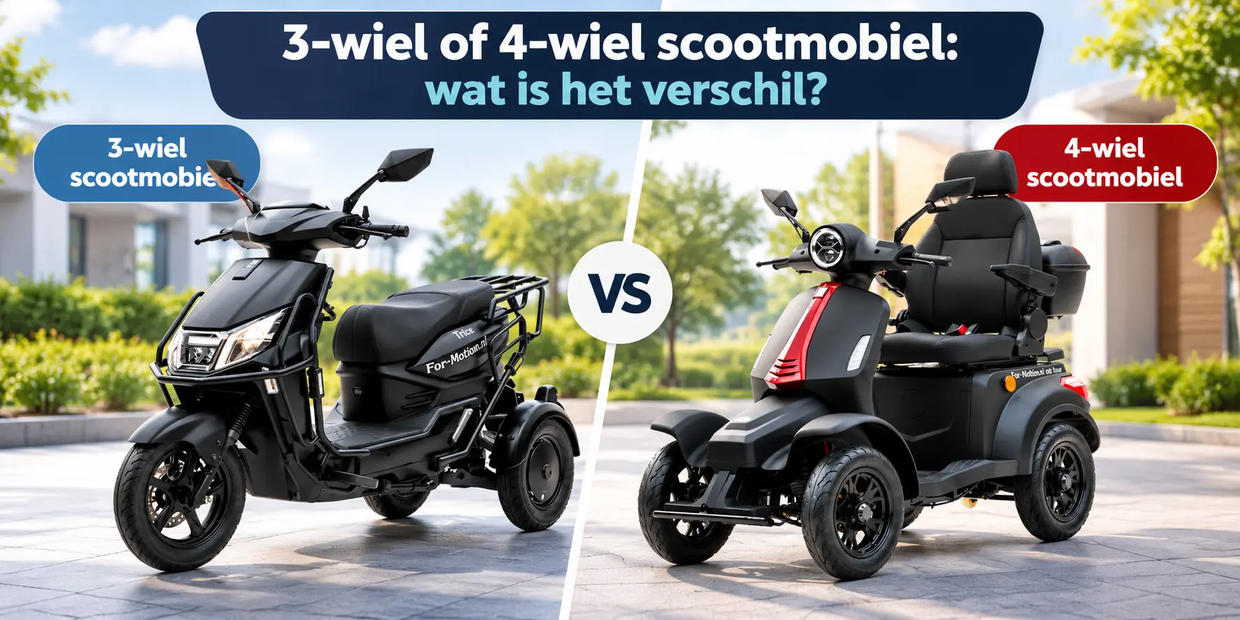 3-wiel of 4-wiel