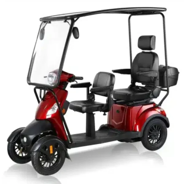 City Cruiser Duo Bordeaux Rood Voorzijde Andere Zijde