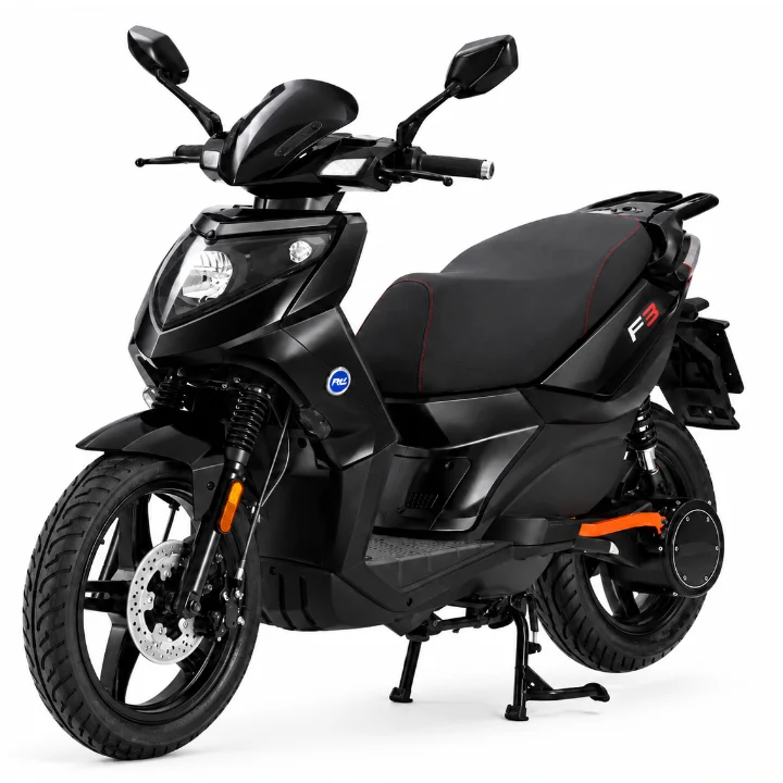 FD Motors F3 E-scooter Zwart Voorzijde Andere Zijde