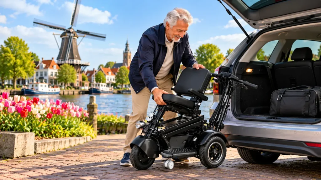 wat is een opvouwbare scootmobiel